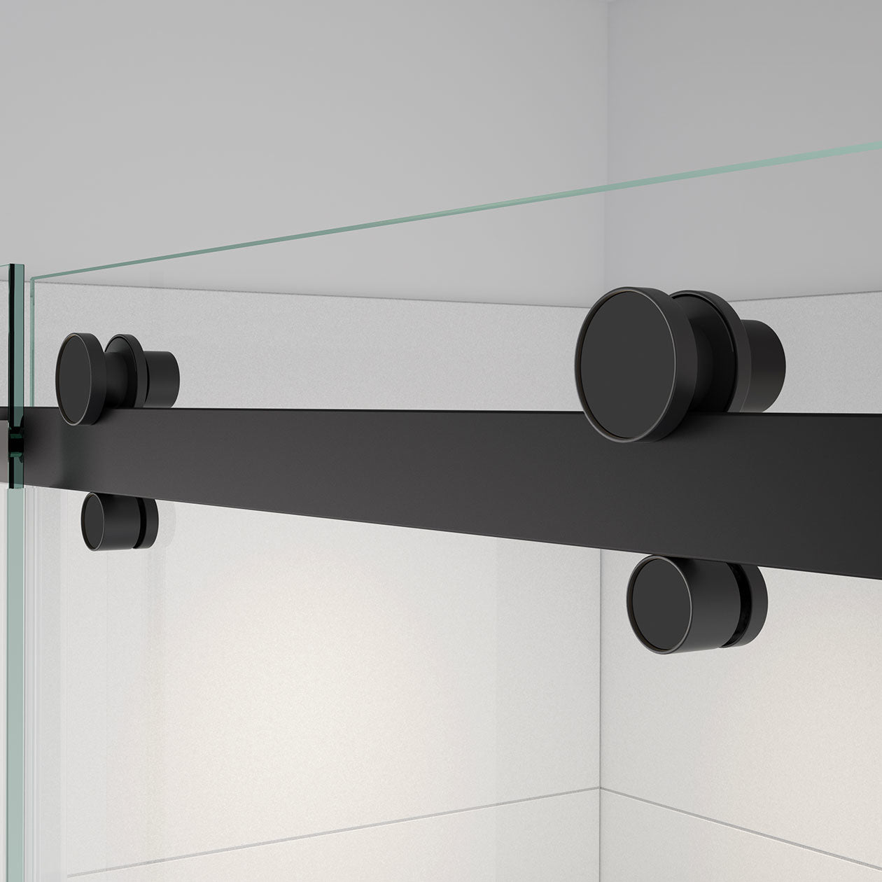 Maax Vela 44 ½-47 x 78 ¾ in. 8mm Sliding Shower Door for Alcove Installation with Clear glass