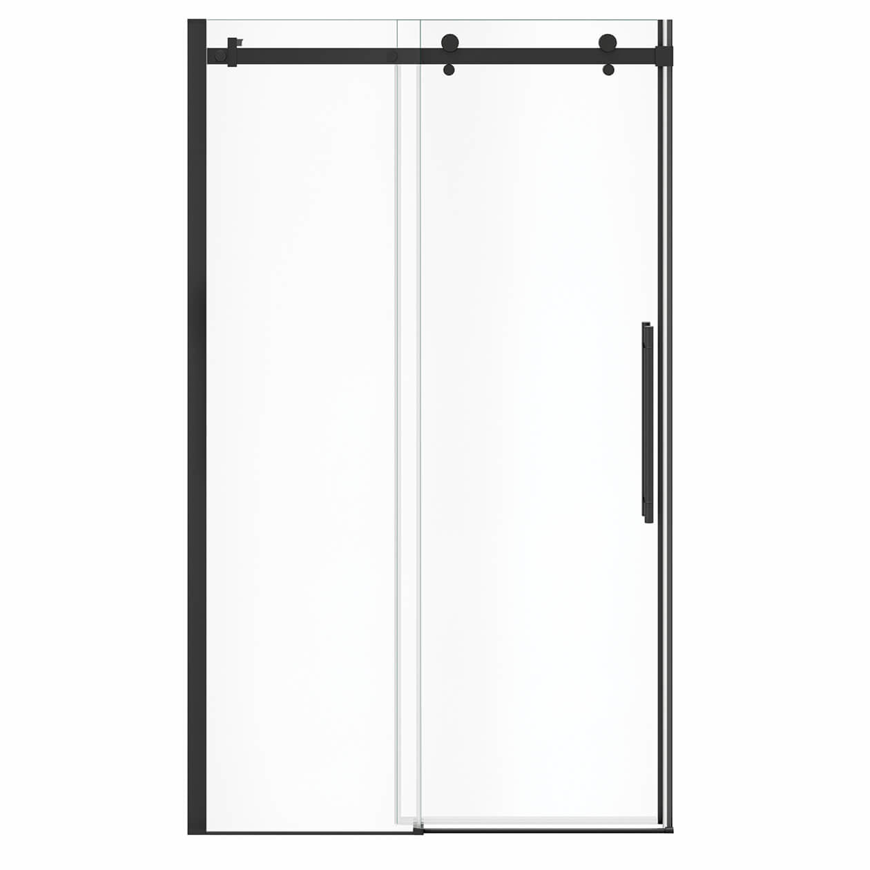 Maax Vela 44 ½-47 x 78 ¾ in. 8mm Sliding Shower Door for Alcove Installation with Clear glass