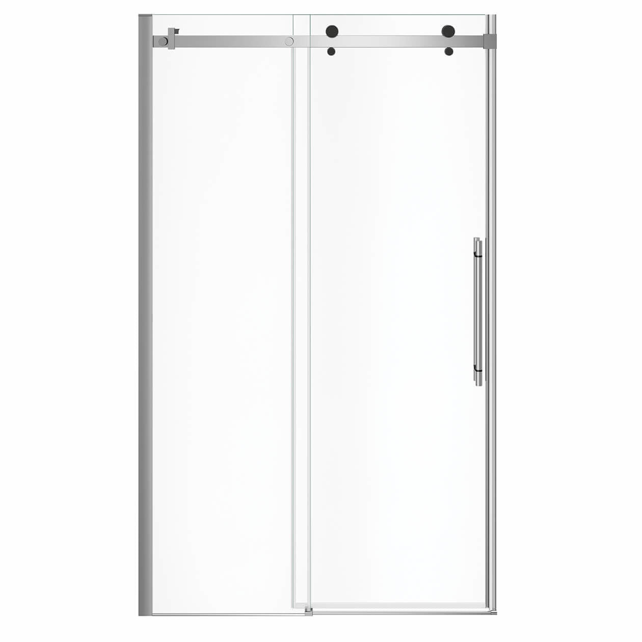 Maax Vela 44 ½-47 x 78 ¾ in. 8mm Sliding Shower Door for Alcove Installation with Clear glass