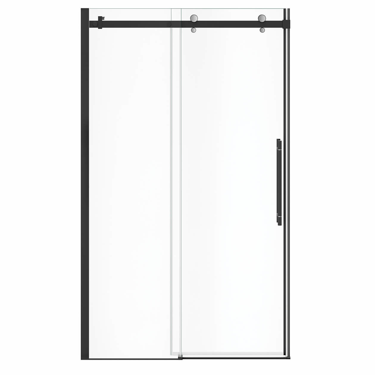 Maax Vela 44 ½-47 x 78 ¾ in. 8mm Sliding Shower Door for Alcove Installation with Clear glass