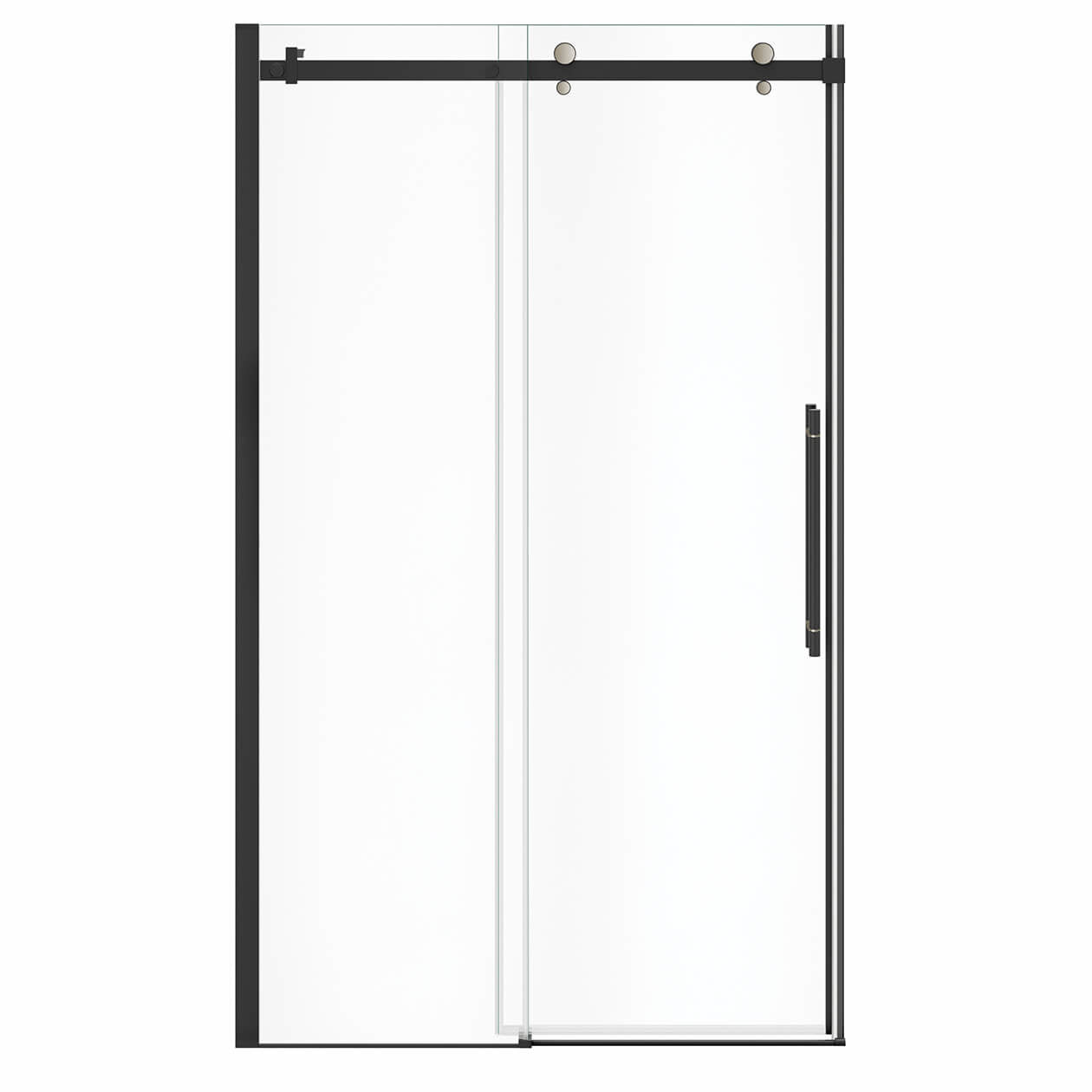 Maax Vela 44 ½-47 x 78 ¾ in. 8mm Sliding Shower Door for Alcove Installation with Clear glass
