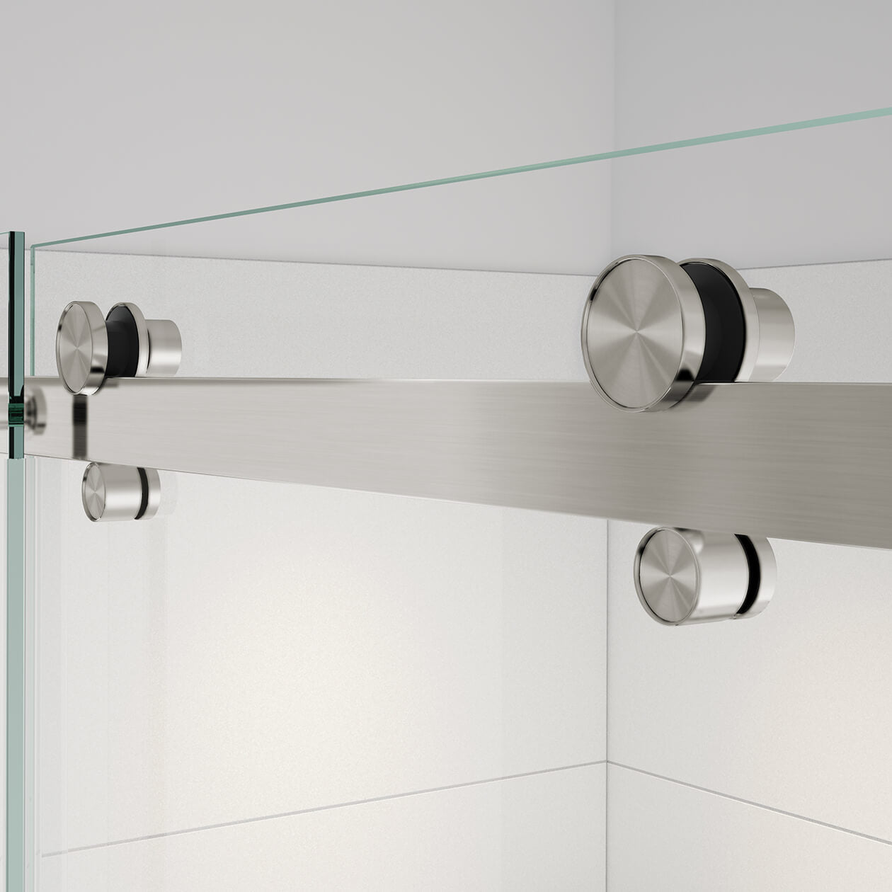 Maax Vela 44 ½-47 x 78 ¾ in. 8mm Sliding Shower Door with Towel Bar