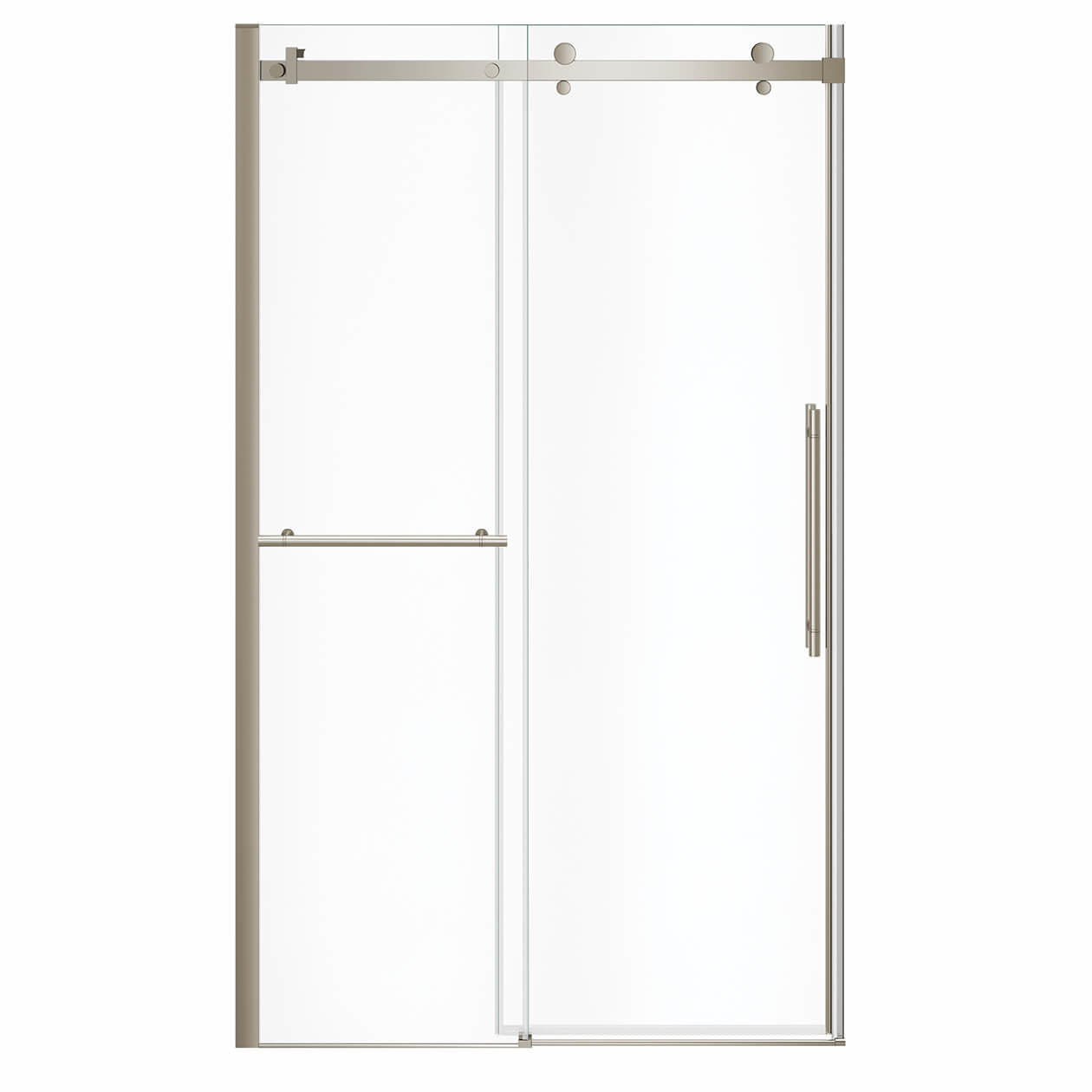 Maax Vela 44 ½-47 x 78 ¾ in. 8mm Sliding Shower Door with Towel Bar