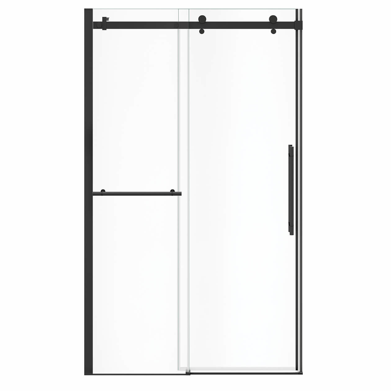 Maax Vela 44 ½-47 x 78 ¾ in. 8mm Sliding Shower Door with Towel Bar