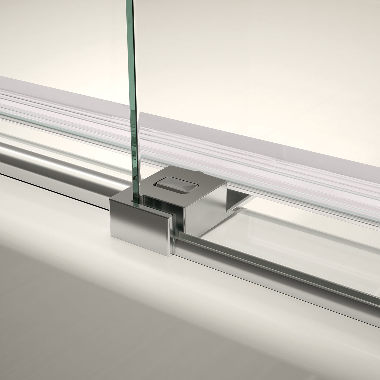 Maax Vela 44 ½-47 x 78 ¾ in. 8mm Sliding Shower Door with Towel Bar