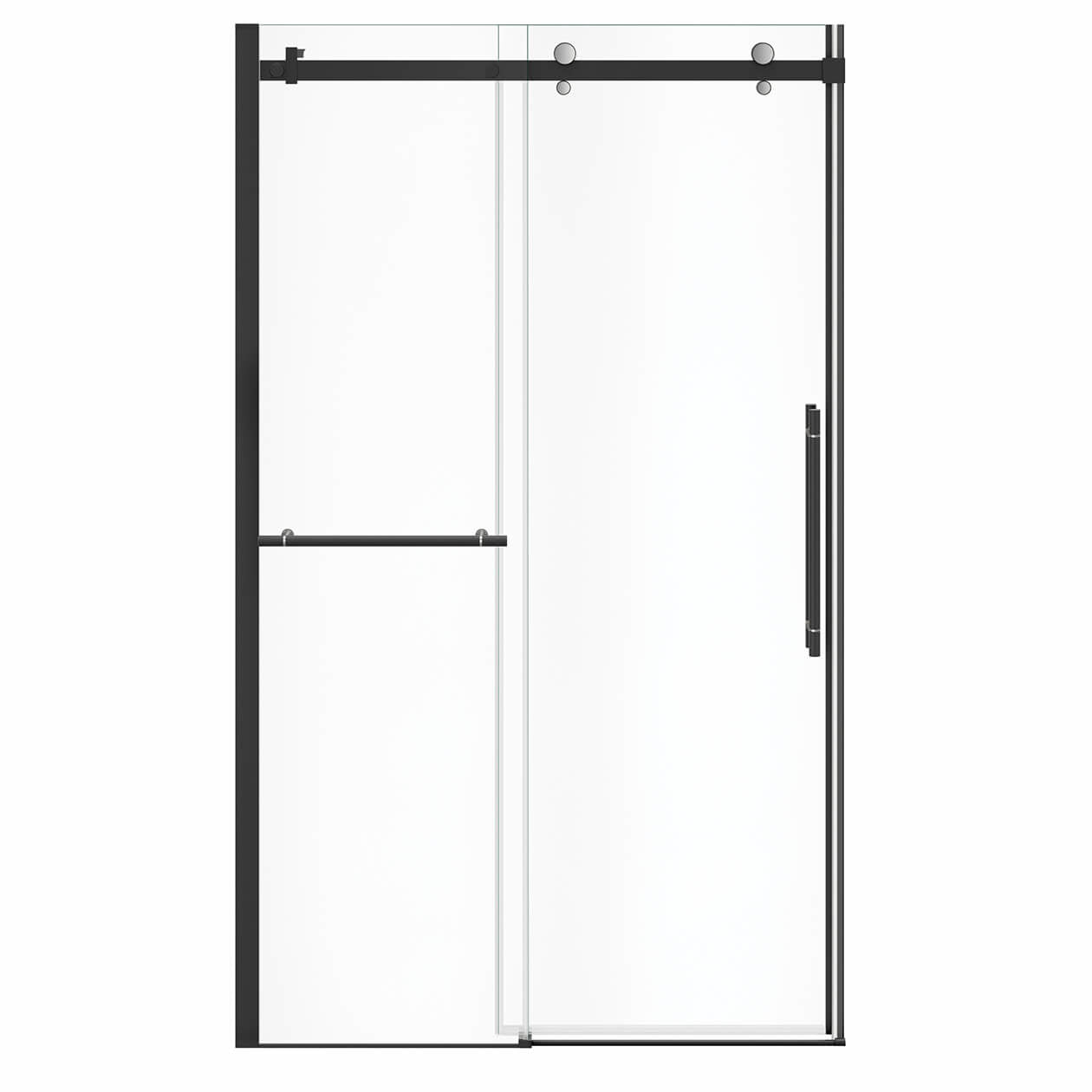 Maax Vela 44 ½-47 x 78 ¾ in. 8mm Sliding Shower Door with Towel Bar
