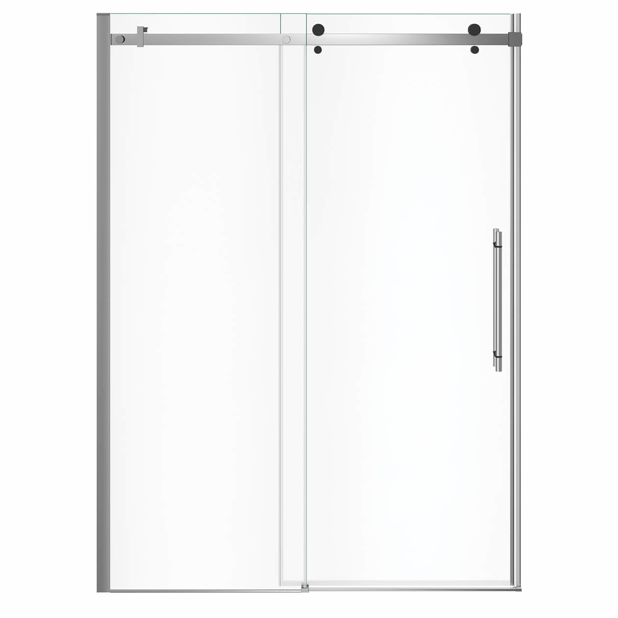 Maax Vela 56 ½-59 x 78 ¾ in. 8mm Sliding Shower Door