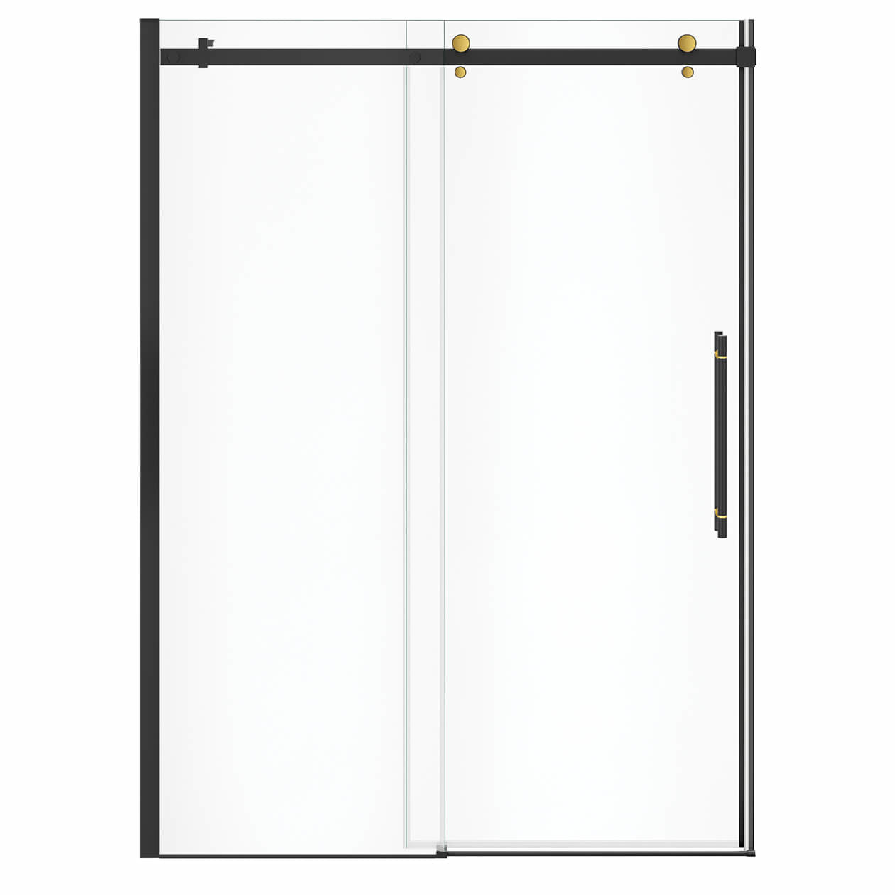 Maax Vela 56 ½-59 x 78 ¾ in. 8mm Sliding Shower Door