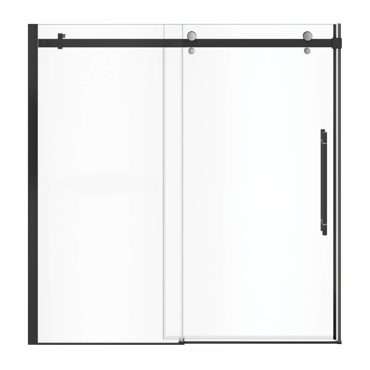 Maax Vela 56 ½-59 x 59 in. 8 mm Sliding Tub Door for Alcove Installation with Clear glass