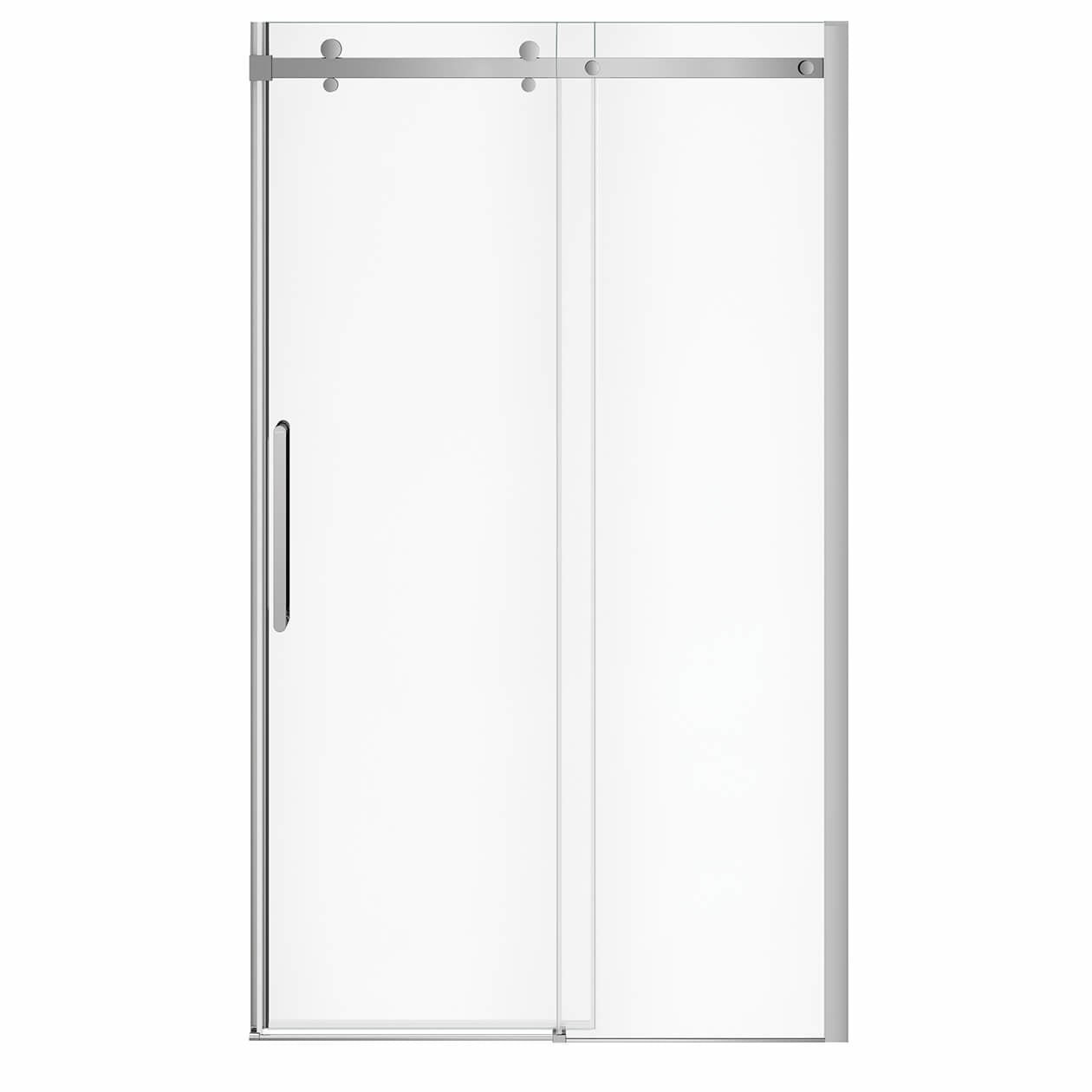 Maax Halo Pro GS 44 ½-47 x 78 ¾ in. 8mm Sliding Shower Door for Alcove Installation with GlassShield® glass