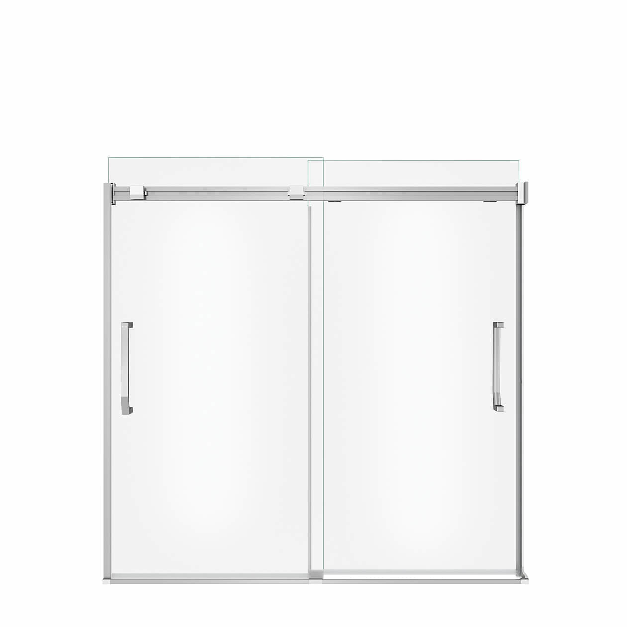Maax Inverto 56-59 x 55 ½-59 in. 8mm Bypass Tub Door