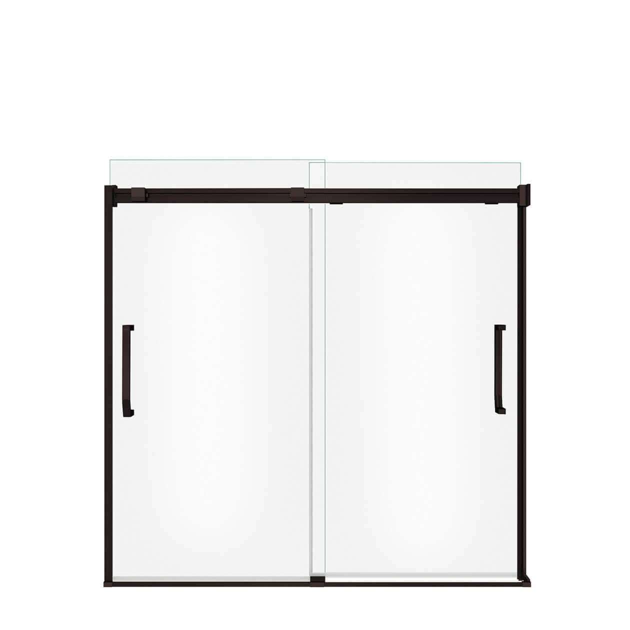 Maax Inverto 56-59 x 55 ½-59 in. 8mm Bypass Tub Door
