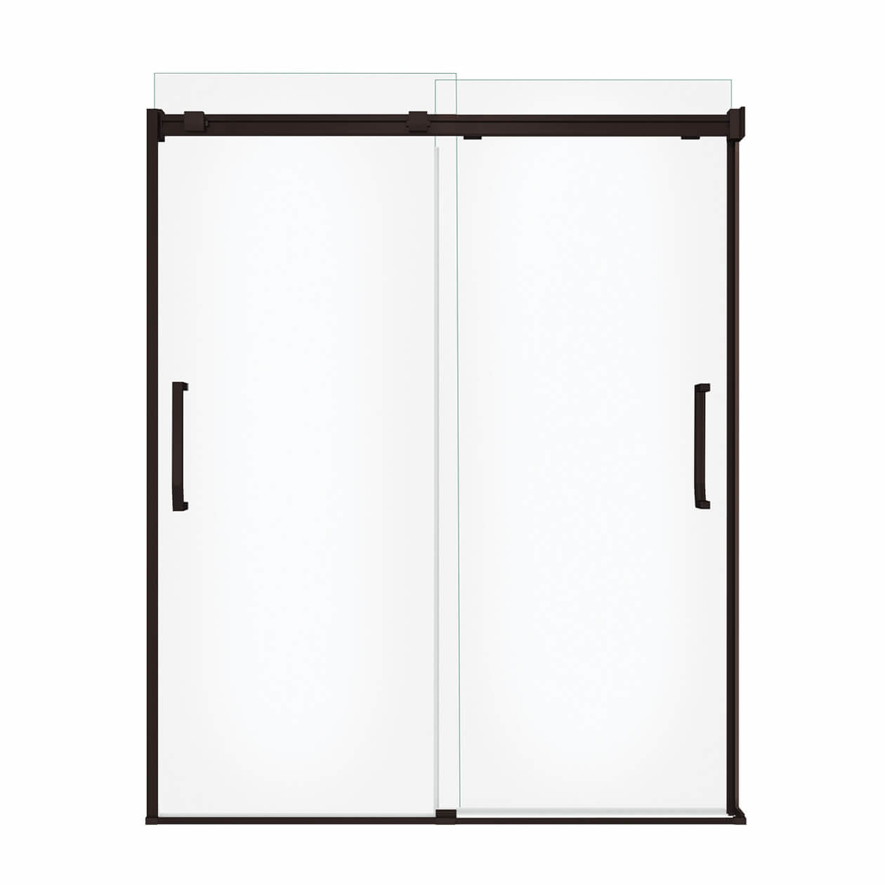 Maax Inverto 56-59 x 70 ½-74 in. 8mm Bypass Shower Door