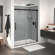 Maax Inverto 56-59 x 70 ½-74 in. 8mm Bypass Shower Door