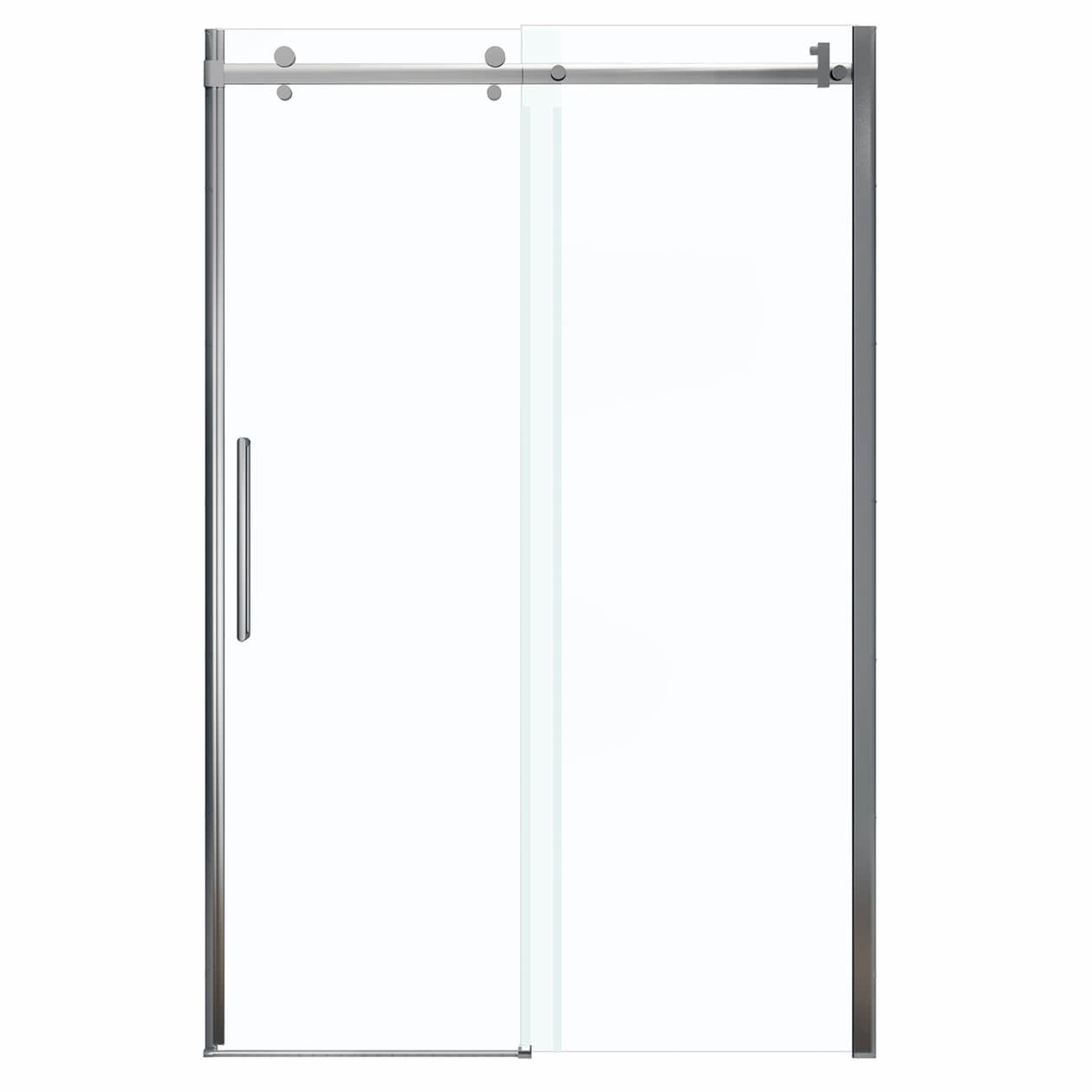 Maax Halo 44 ½-47 x 78 ¾ in. 8mm Sliding Shower Door for Alcove Installation with Clear glass