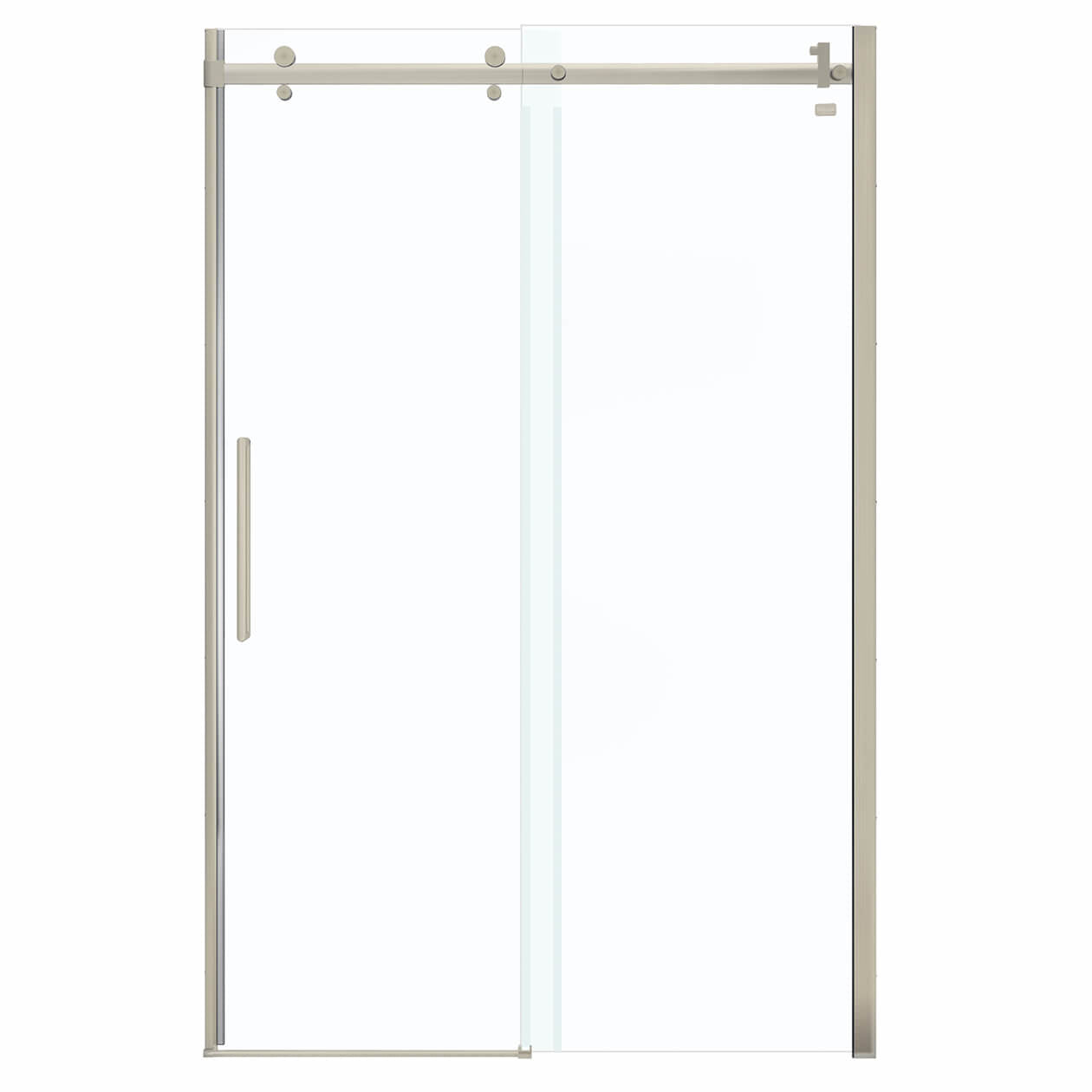Maax Halo 44 ½-47 x 78 ¾ in. 8mm Sliding Shower Door for Alcove Installation with Clear glass