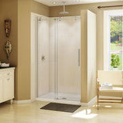 Maax Halo 44 ½-47 x 78 ¾ in. 8mm Sliding Shower Door for Alcove Installation with Clear glass