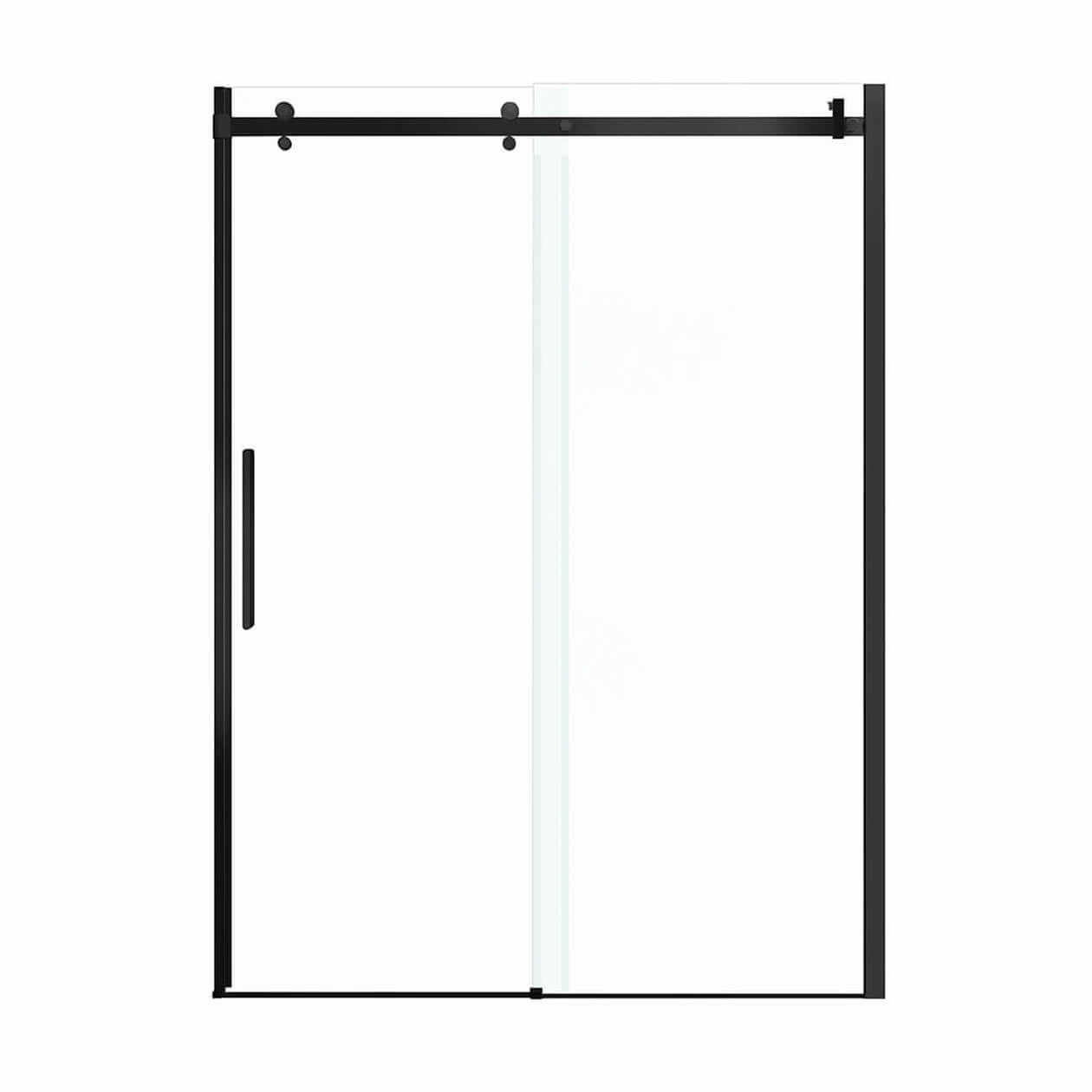 Maax Halo 56 ½-59 x 78 ¾ in. 8mm Sliding Shower Door for Alcove Installation with Clear glass