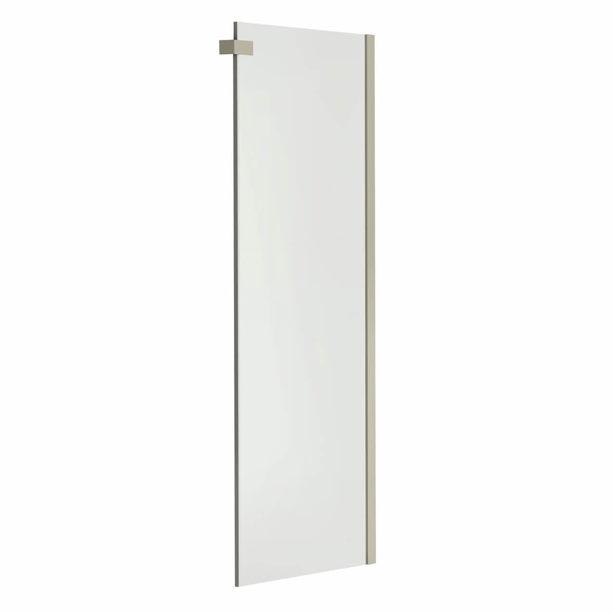 Maax Halo Return Panel for 32 in. Base with Clear glass