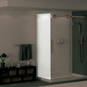 Maax Halo Return Panel for 32 in. Base with Clear glass