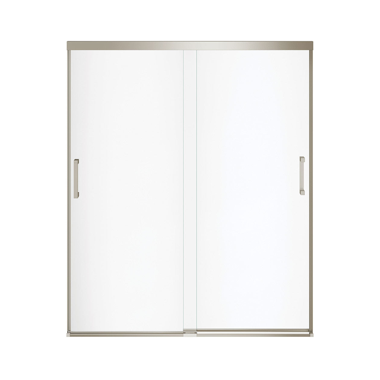 Maax Incognito 70 56-59 x 70 1/2 in. 6mm Bypass Shower Door for Alcove Installation with Clear glass
