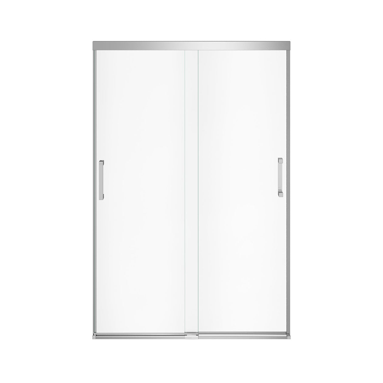 Maax Incognito 70 44-47 x 70 1/2 in. 8mm Bypass Shower Door for Alcove Installation with Clear glass
