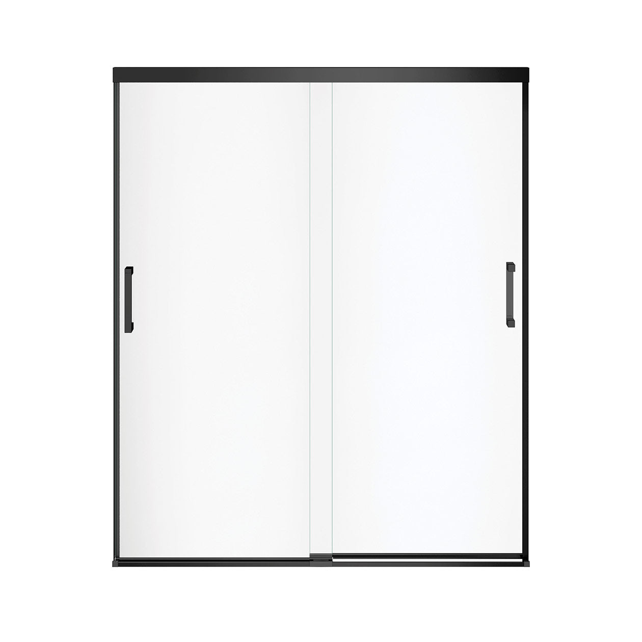 Maax Incognito 70 56-59 x 70 1/2 in. 8mm Bypass Shower Door for Alcove Installation with Clear glass