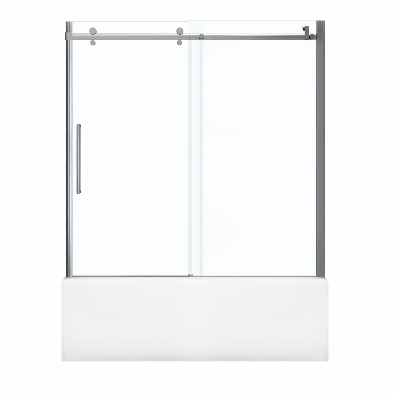 Maax Halo 56 ½-59 x 59 in. 8 mm Sliding Tub Door