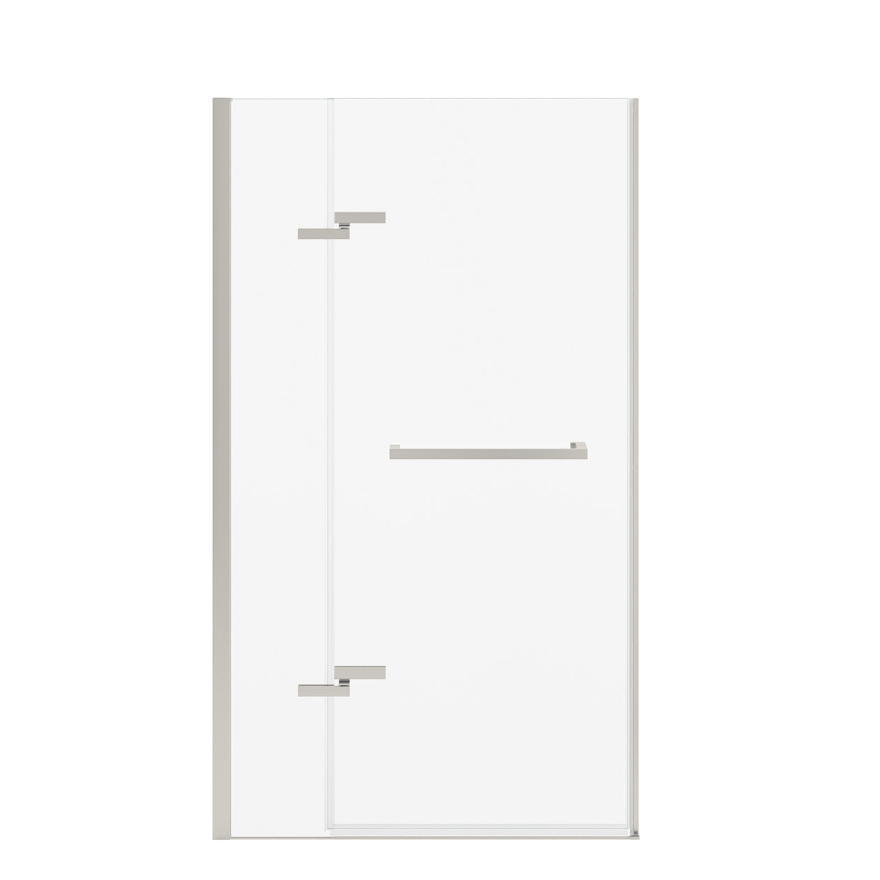 Maax Reveal Sleek 71 38-41 x 71 1/2 in. 8mm Pivot Shower Door for Alcove Installation with Clear glass