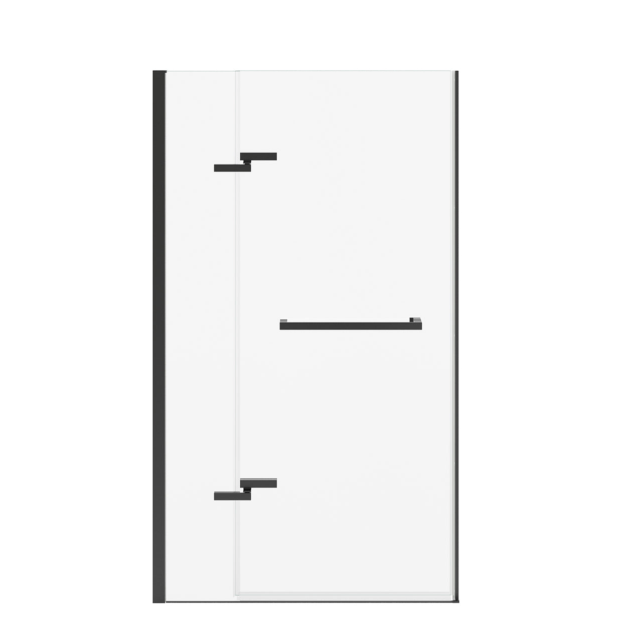 Maax Reveal Sleek 71 38-41 x 71 1/2 in. 8mm Pivot Shower Door for Alcove Installation with Clear glass