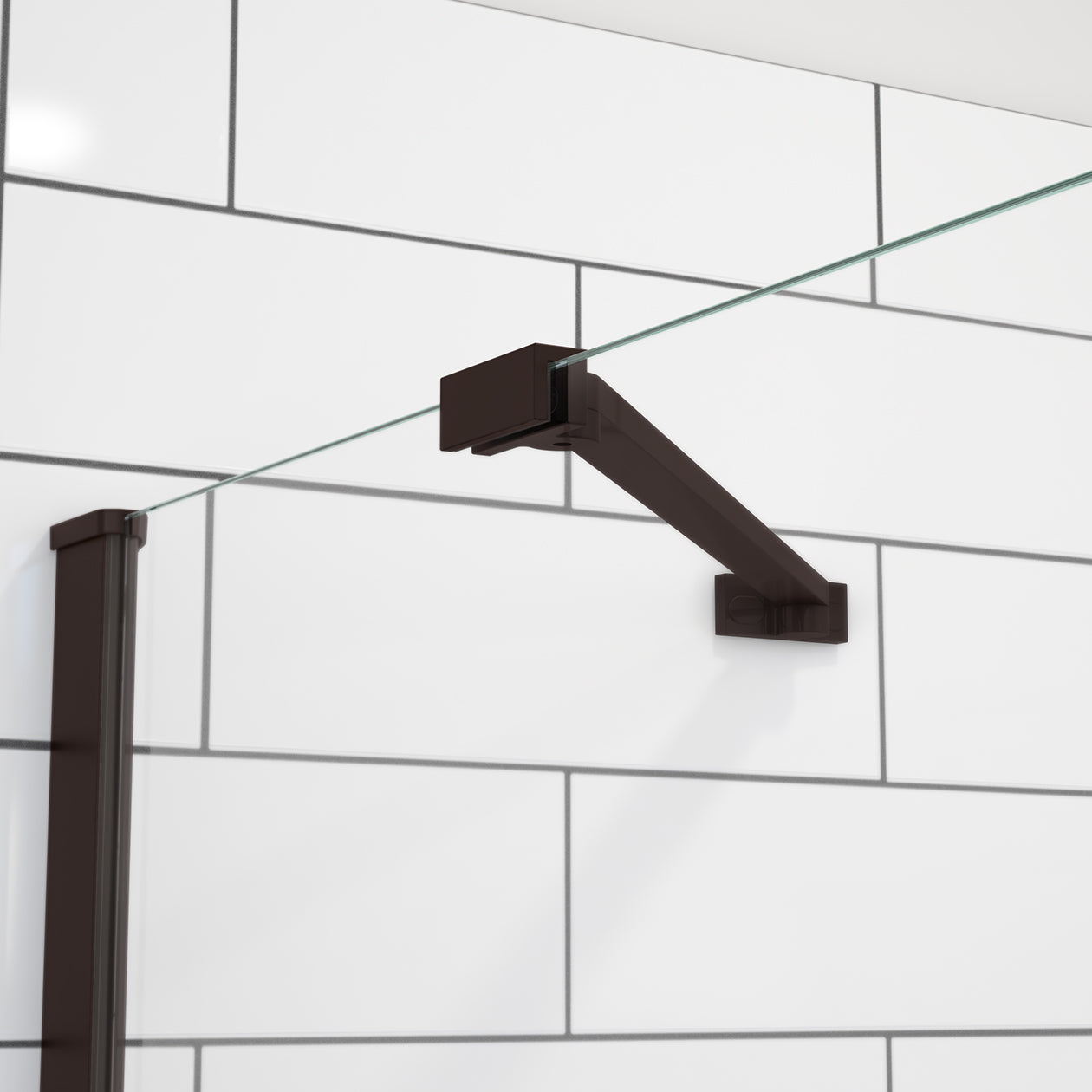 Maax Reveal Sleek 71 56-59 x 71 1/2 in. 8mm Pivot Shower Door for Alcove Installation with Clear glass