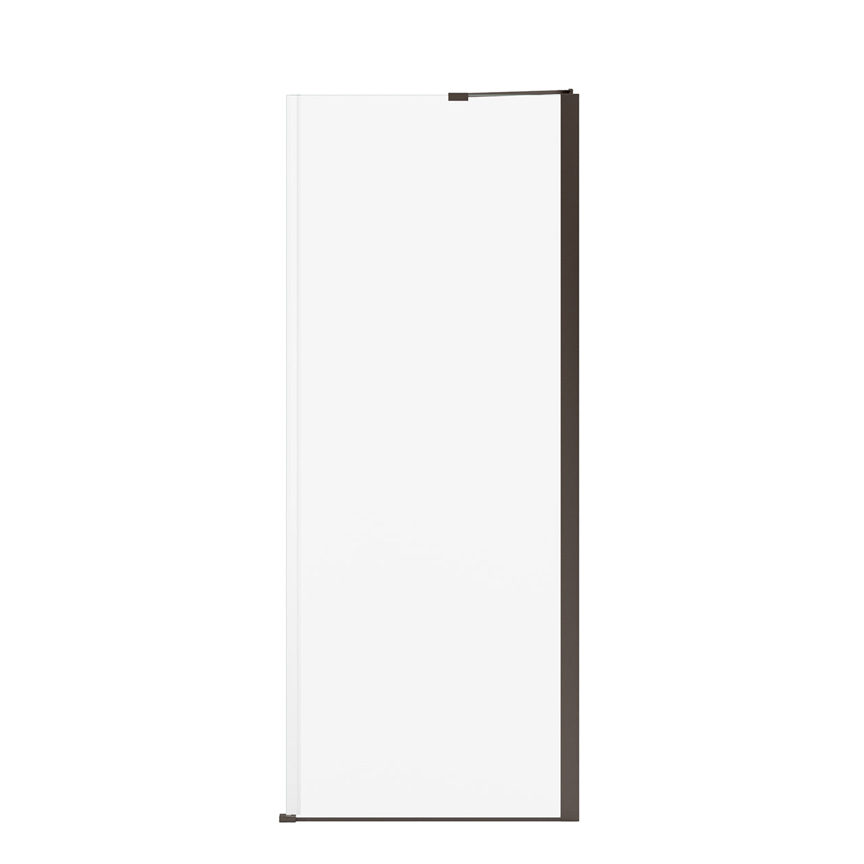 Maax Reveal Sleek 71 Return Panel for 32 in. Base with Clear glass