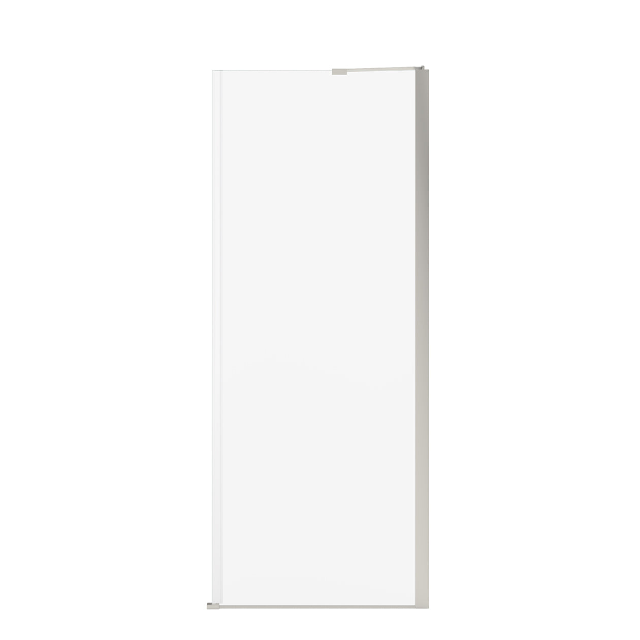 Maax Reveal Sleek 71 Return Panel for 32 in. Base with Clear glass