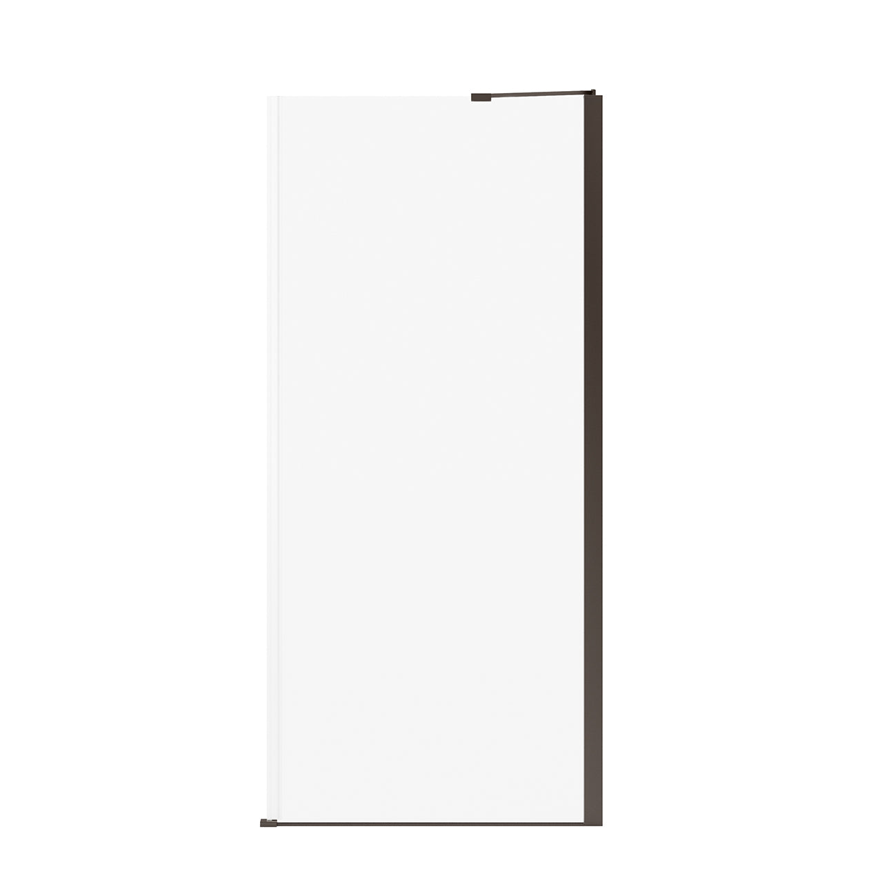 Maax Reveal Sleek 71 Return Panel for 36 in. Base with Clear glass