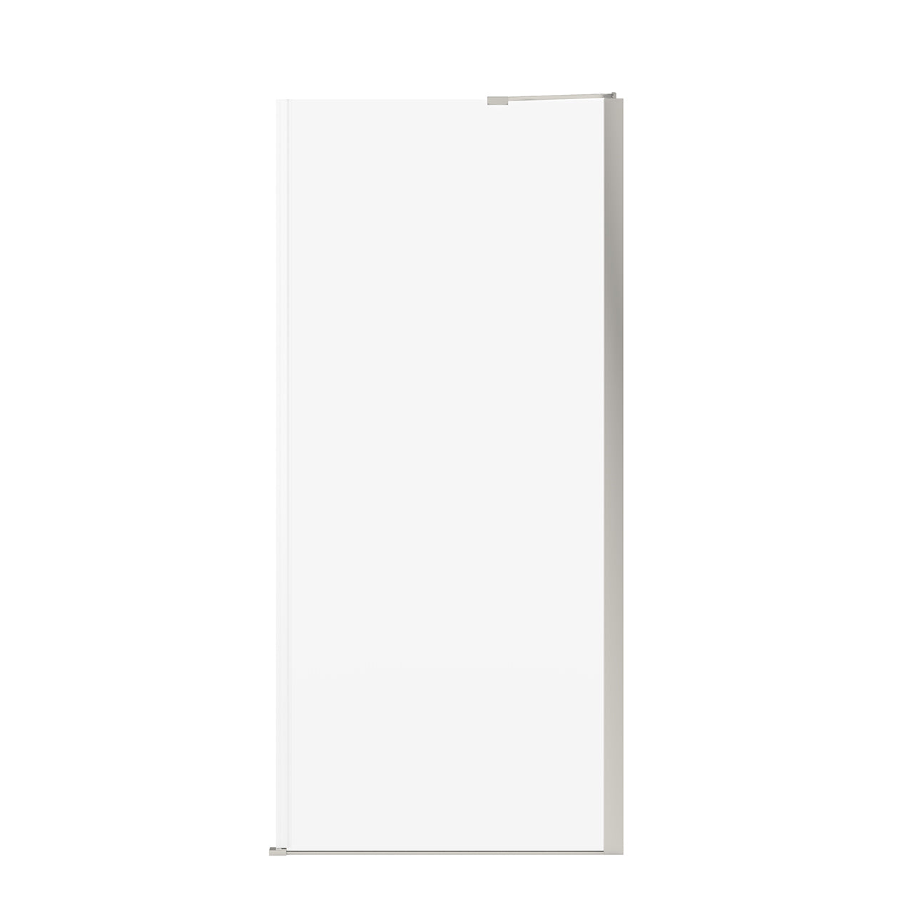 Maax Reveal Sleek 71 Return Panel for 36 in. Base with Clear glass