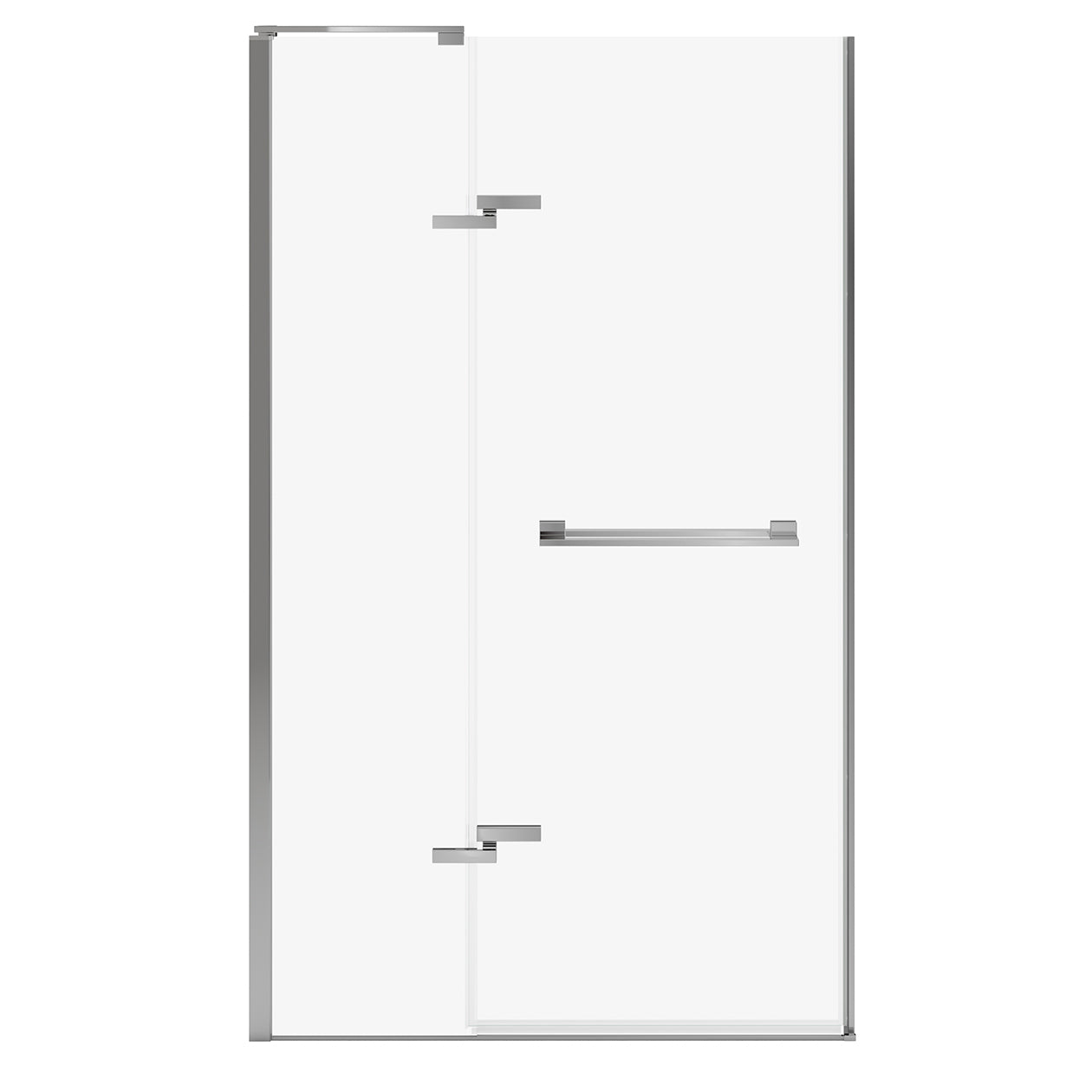Maax Capella 78 44-47 x 78 in. 8 mm Pivot Shower Door for Alcove Installation with GlassShield® glass