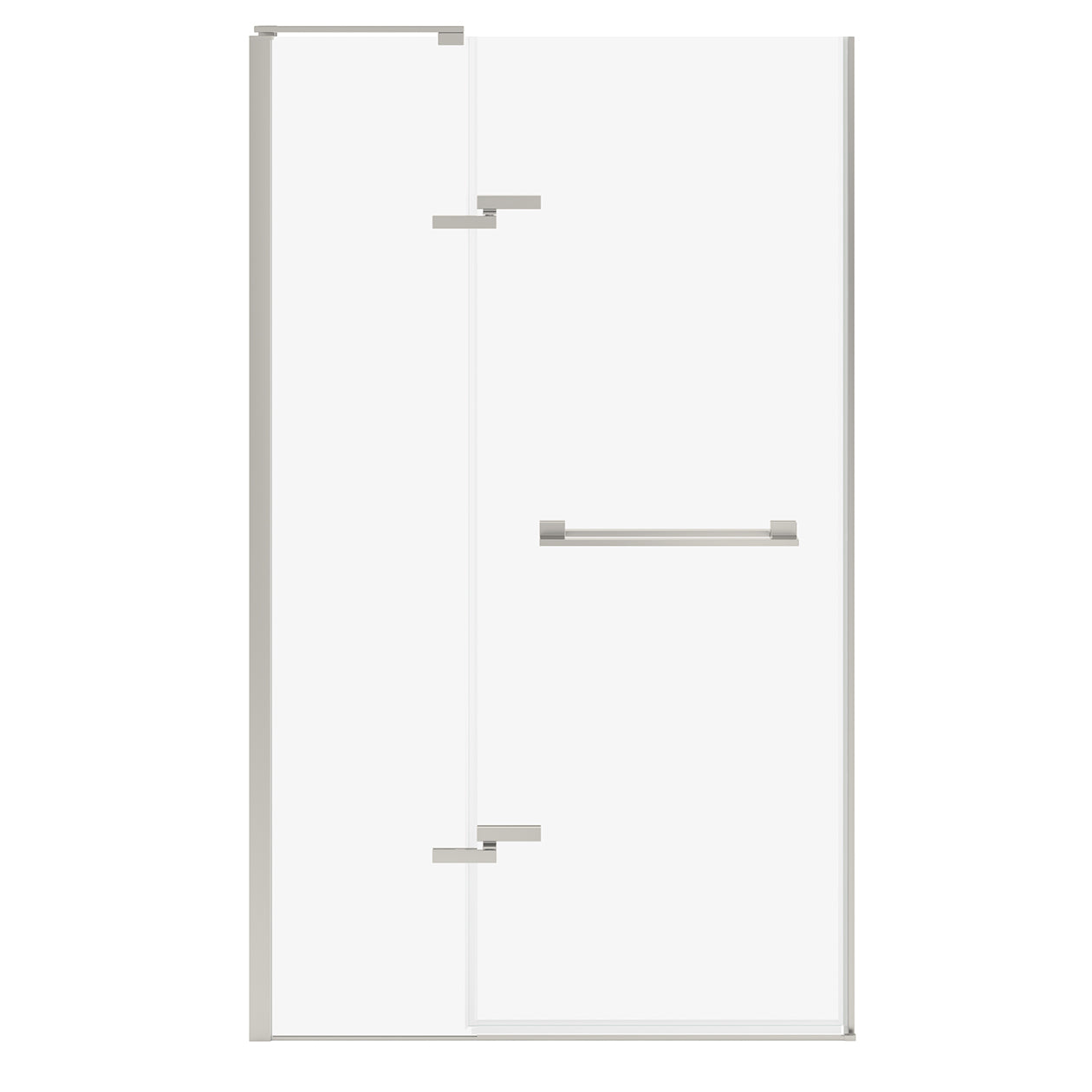 Maax Capella 78 44-47 x 78 in. 8 mm Pivot Shower Door for Alcove Installation with GlassShield® glass
