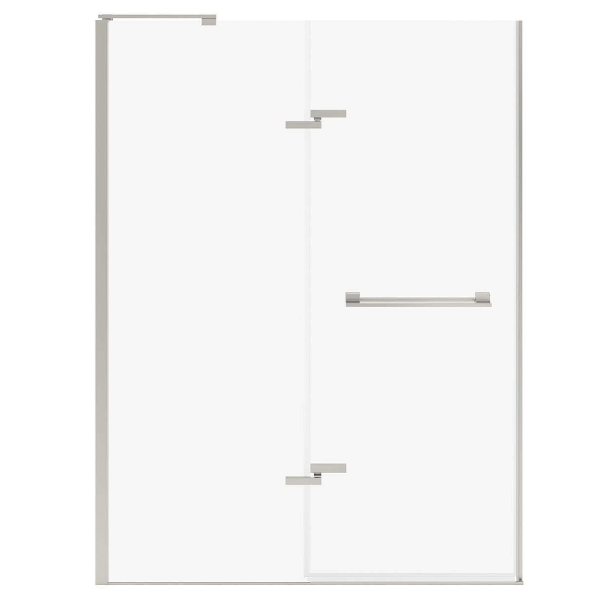 Maax Capella 78 56-59 x 78 in. 8 mm Pivot Shower Door for Alcove Installation with GlassShield® glass