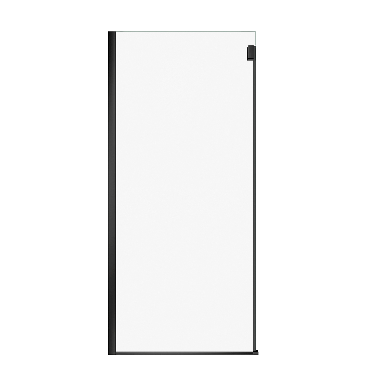 Maax Duel Alto Return Panel for 36 in. Base with Clear glass