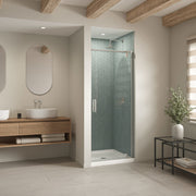 Maax B3Round 3636 Acrylic Shower Base in White with Center Drain