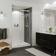 Maax B3Round 4834 Acrylic Shower Base with Center Drain