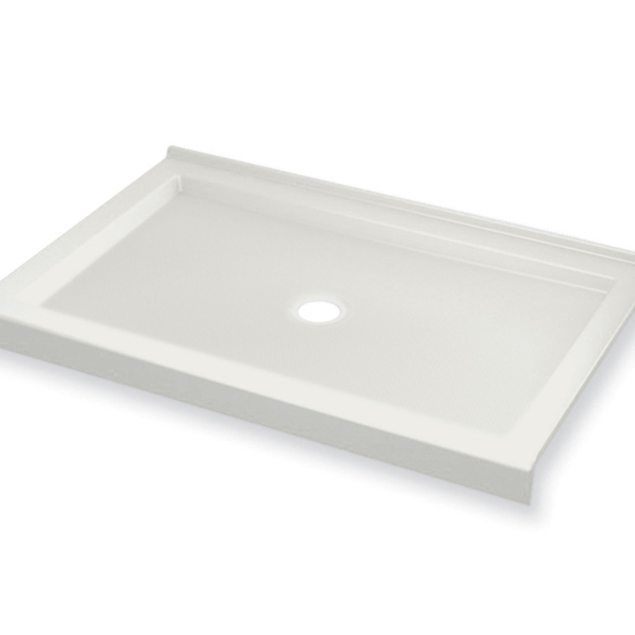 Maax B3Round 4836 Acrylic Shower Base with Center Drain