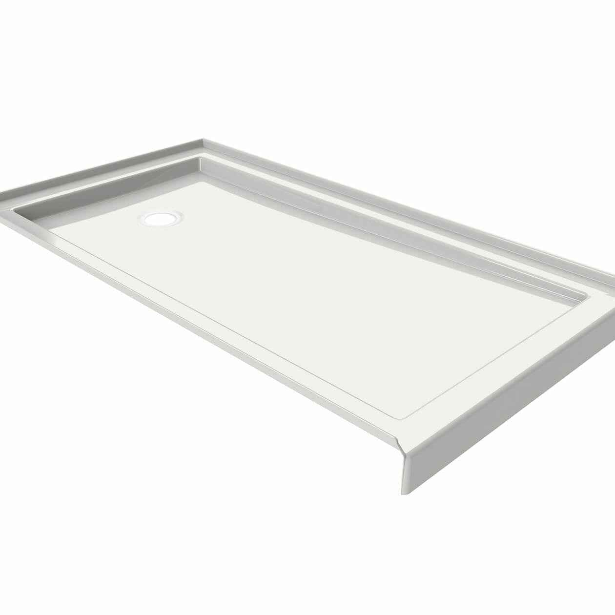 Maax B3Round 6030 Acrylic Alcove Shower Base