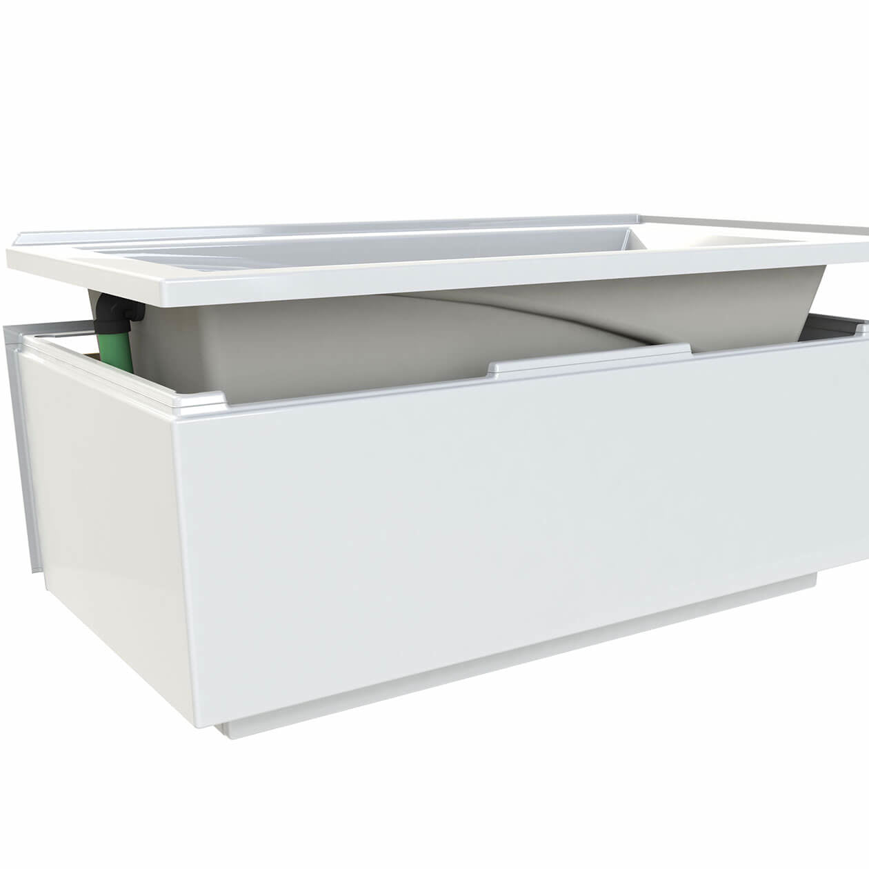 Maax ModulR 6032 (Without Armrests) Acrylic Corner Left Bathtub