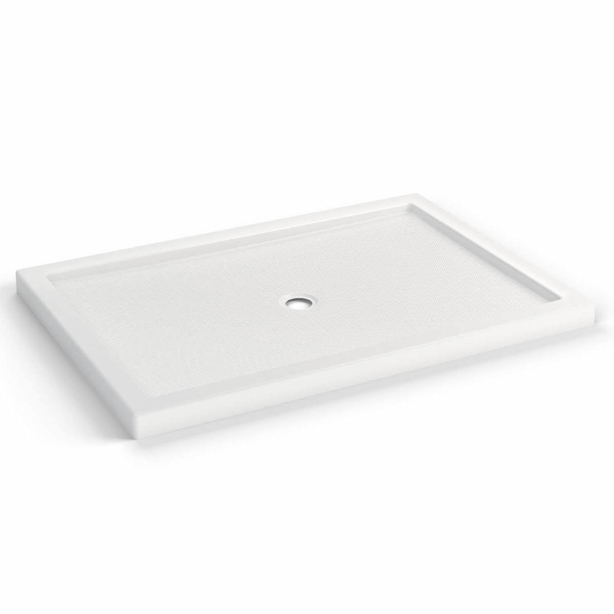 Maax B3Round 6042 Acrylic Shower Base with Center Drain