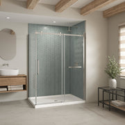 Maax B3Round 6042 Acrylic Shower Base with Center Drain