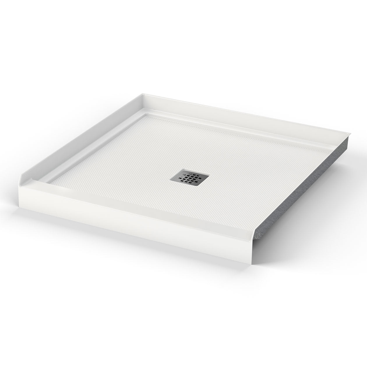 Maax B3X 3636 Acrylic Alcove Shower Base with Center Drain