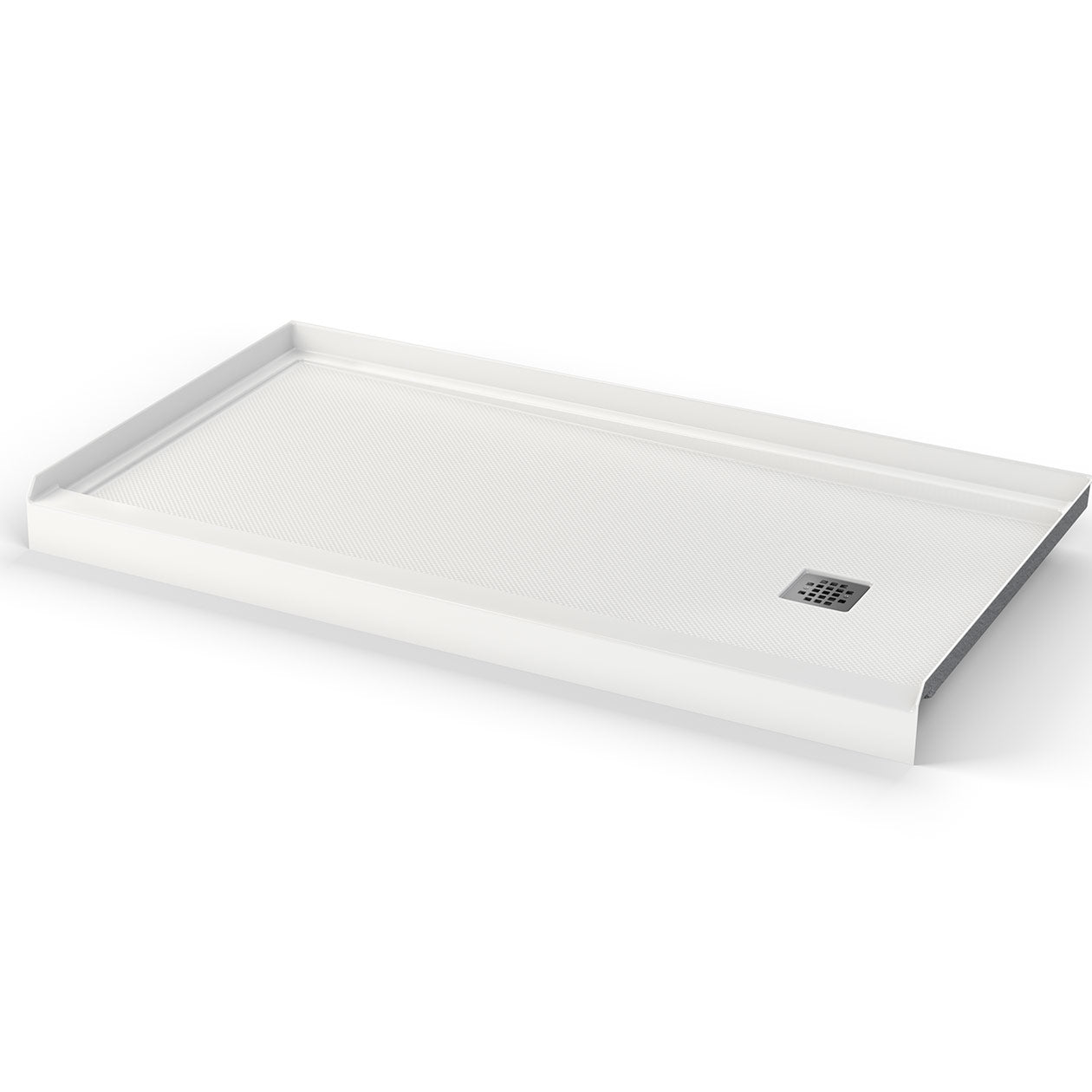 Maax B3X 6032 Acrylic Alcove Shower Base with Right-Hand Drain