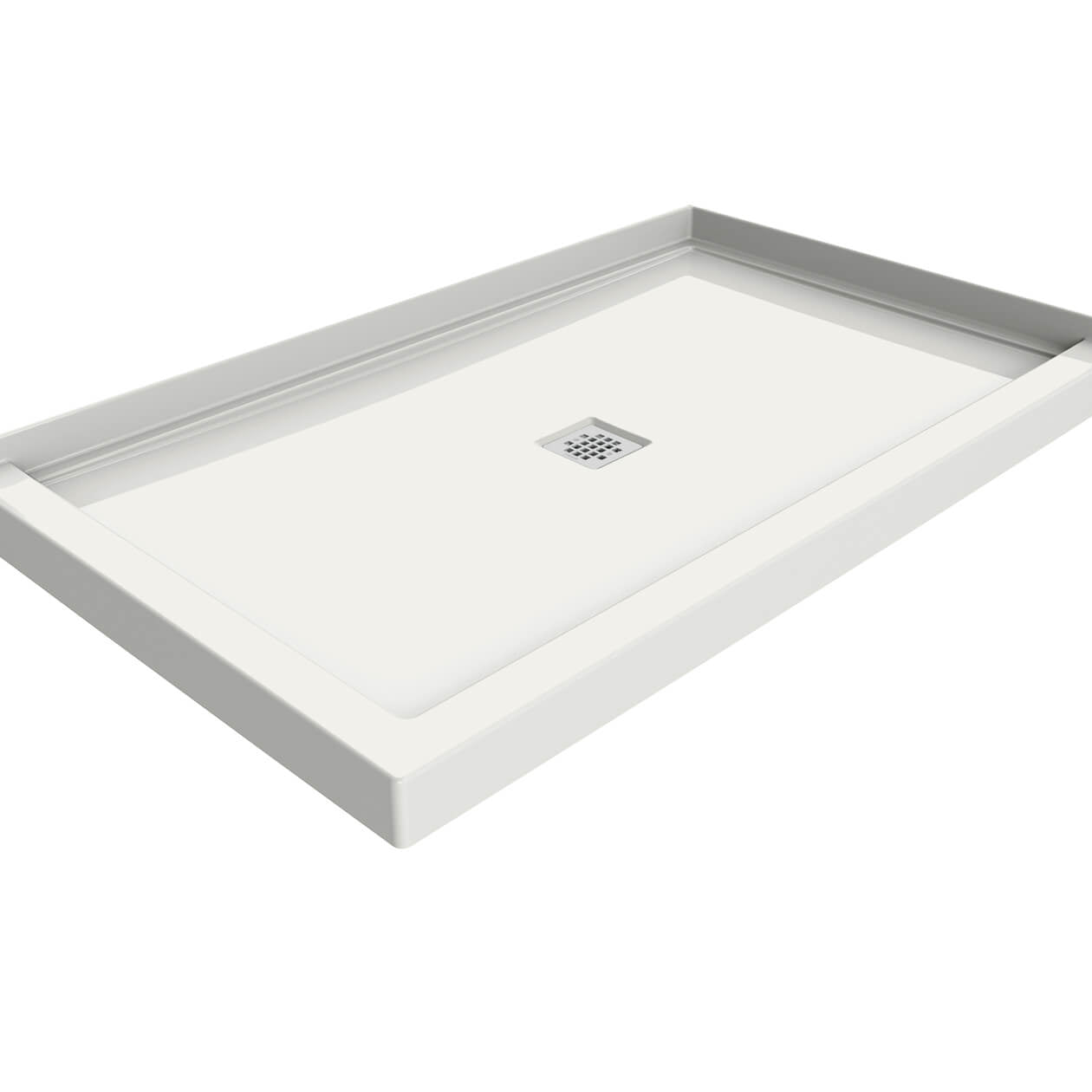 Maax B3X 6036 Acrylic Shower Base with Center Drain 420033