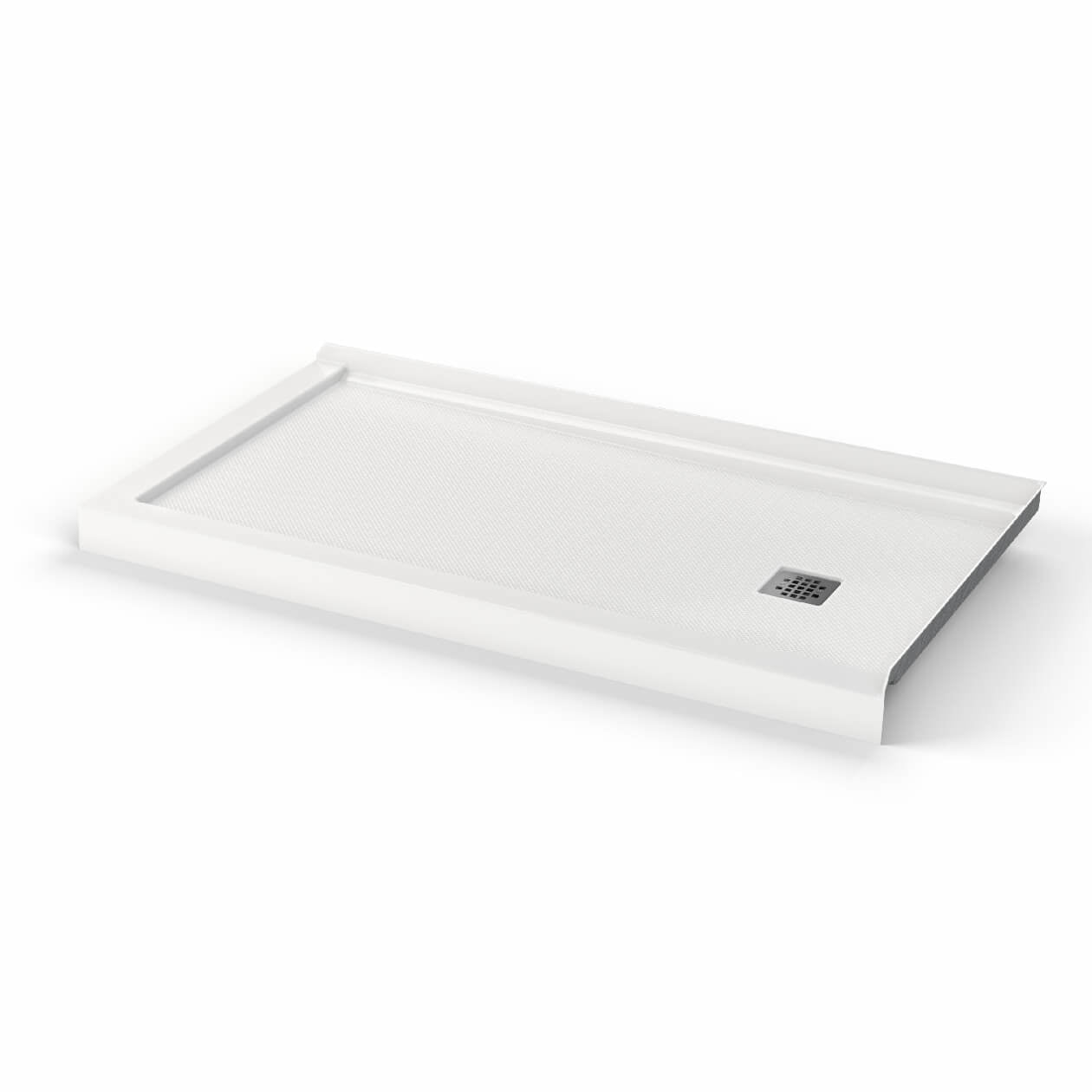 Maax B3X 6036 Acrylic Shower Base with Center Drain 420033